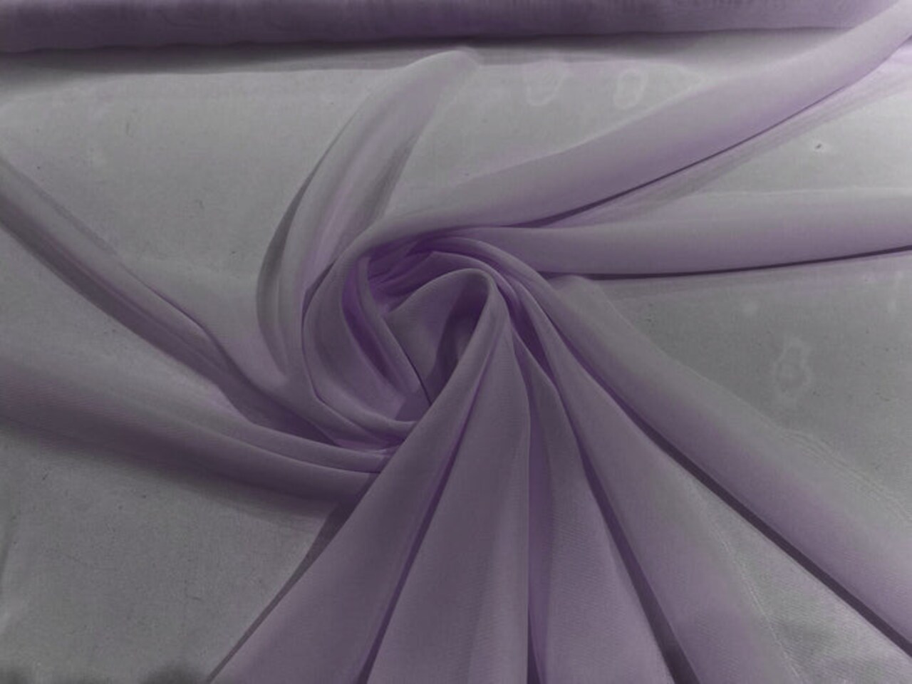 1 Yard 58/60" Width Solid Chiffon Lightweight Soft Polyester Fabric